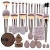 Premium Makeup Brush Set for Face & Eye Application -
