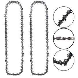 2PC 12 Inch Chainsaw Chains for RYOBI / RY40590VNM Chain Saw for Black+Decker 12-inch LCS1240 LCS1240B Chainsaw Replacement DWO1DT612 Chain for dewalt DCCS620 DCCS620P1 DCCS620B 12-inch Chainsaw
