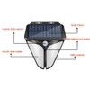 Aolyty Solar Strobe Warning Lights 90DB Alarm Outdoor,4 Working Modes