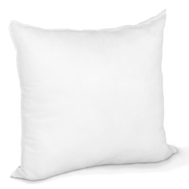Pillow Insert 16" x 16" Indoor Outdoor Polyester Filled Standard Cover