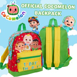 CoComelon Boys Girls Backpack Kids Character JJ Nursery Travel Rucksack Lunch Bag