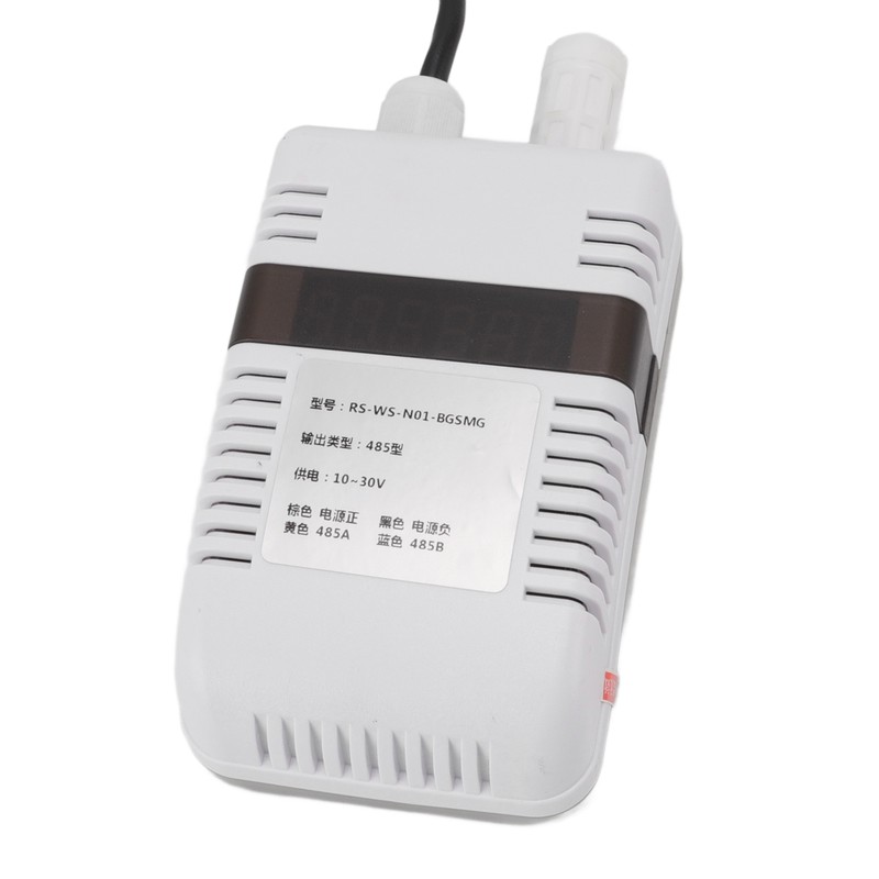 10‑30V Wall Mounted Multi Element Transmitter 485 Mode Temperature Humidity