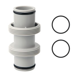 SAVITA Filter Pump Hose Connector, 1.5' to 1.5' Pool Filter Pump Hose Adapter Pool Vacuum Hose Fittings Pool Cleaner Hose Connector/Coupling for Swimming Pool Vacuums, Cleaners or Filter Pump Hoses