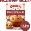 Krusteaz Cranberry Orange Muffin Mix, Contains Cranberries with Orange Zest