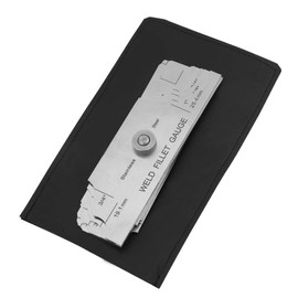 Fillet Weld Gage Set Stainless Steel Welding Inspection Inch/Metric for Testing of Boilers, Bridges, Shipbuilding