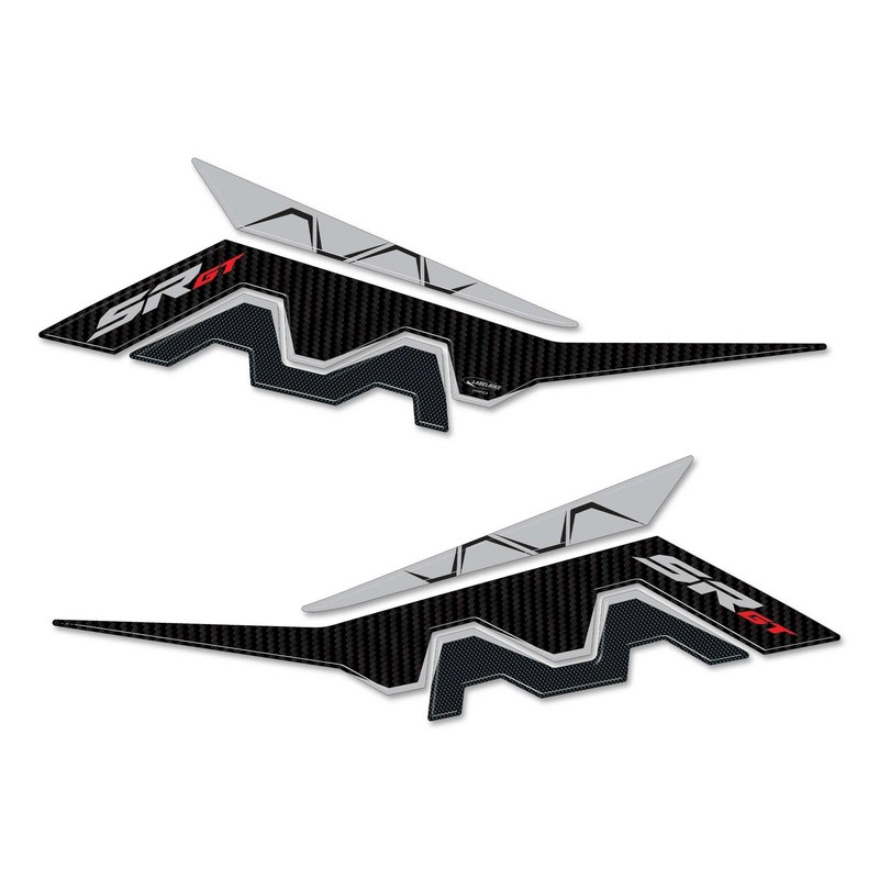 labelbike - 3D Sticker for Side Panels, Scooter, Footpegs, Compatible
