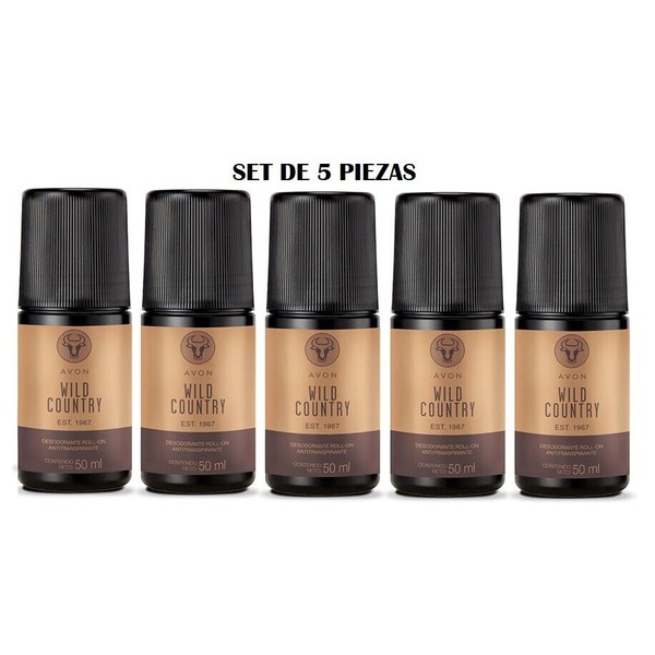 AVON WILD COUNTRY MUSK Roll On Desosodorante anti-transpira