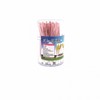 80-Count Functional Pure Cotton Swabs for Earwax Removal & Hygiene, with Container Sauna Supplies 4ea