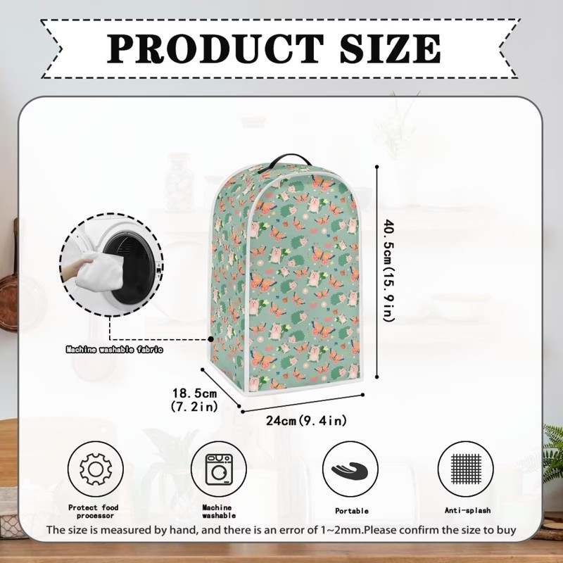Poceacles Blender Covers for Kitchen Compatible with Food Blender, Food