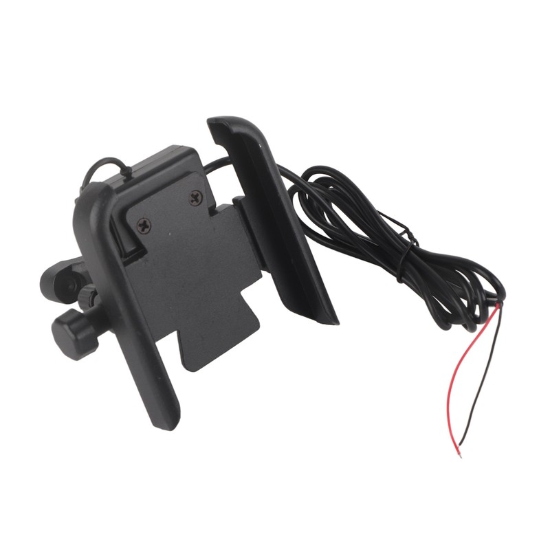 Motorcycle Phone Mount 5V2.1A Fast USB Charging 12 to 24V
