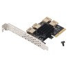 PCI‑E Riser Card PCI‑E X4 1 to 4 PCI Express