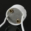 Fjiangyi 50 PCS GU10 Halogen Light Lamp Holder Wire Connector