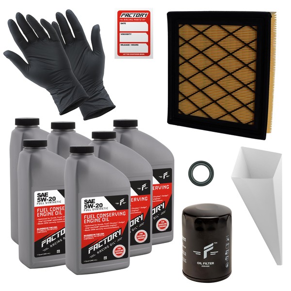 Factory Racing Parts Deluxe Oil Change Kit Compatible with Ford