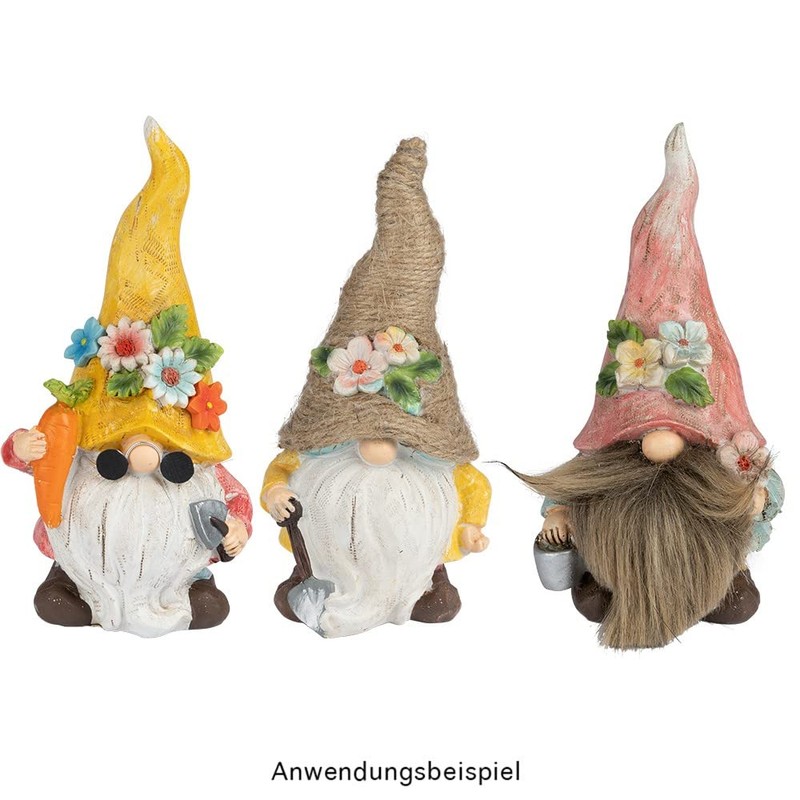 Ideen mit Herz Decorative Figures Gnome | Spring | with