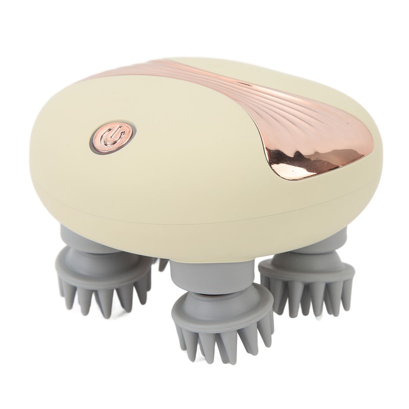 Electric Scalp Massagers 900MAH Light Orange Deep Massage Scalp Stress