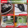SPECILITE 3/8" Pressure Washer Hose 50FT for Hot & Cold