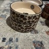 Petage Dog Cat Bowl Paw Leopard Zebra Ceramic