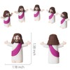 ARCHCRTC 50 Pcs Little Jesus Figurine Mini Tiny Jesus Figures
