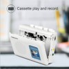 TOMASHI Portable Cassette Player Tape Recorder with Built-in Speaker,Microphone,Headphone Jack-,
