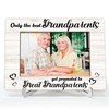 YSTEP Great Grandparents Picture Frame, Baby Announcement Gifts, Pregnancy Announcement