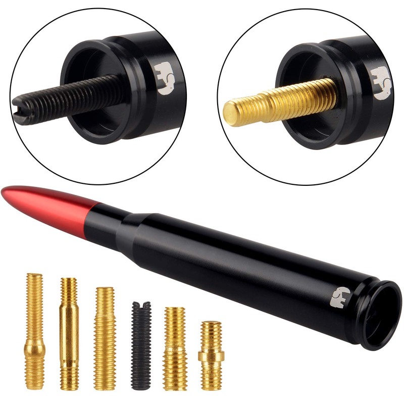 50 Cal Caliber Bullet Style Antenna, Compatible with Nissan -