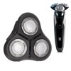 3 Blades Shaver Head ABS Full Support Shaver Head Replacement