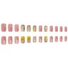 24 Pcs Easter Coffin Press on Nails - ASABITE Medium