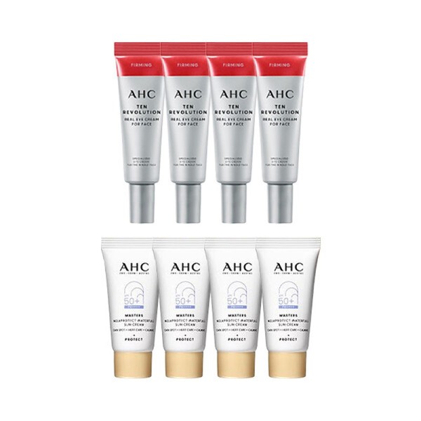 AHC Ten Revolution Eye Cream 7ml x4 + Waterfull Sunscreen