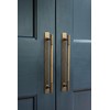 Goo-Ki Antique Brass Zinc Alloy Cabinet Handle with Backplate -