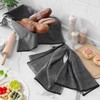 smiry Premium Kitchen Towels(18"x 28", 6 Pack), Large Cotton Dish