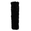 Rhinegold Luxe Noseband Cover - Black