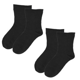 M&M Socks KS01 Women's Easy Socks, 2 Pairs Set, No Tightening, Nursing Worker Initiative, Made in Japan, Loose Fit, Elderly, Loose Fit, Mother's Day, Respectant Day, Facilities, Hospital, Birth