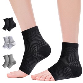 NuCamper Ankle Brace Ankle Brace for Women/Men, Compression Socks, Breathable, Foot Brace for Plantar Fasciitis, Achilles Tendon, Arthritis, Joint Pain, Sprained Ankle