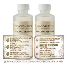 Peeling Jessner 250ml Efecto Glass Skin Manchas Acné Bio-cos