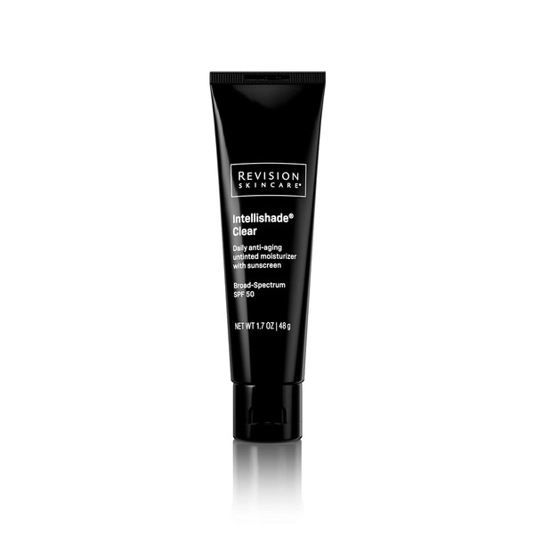 Revision Skincare Intellishade Clear (formerly Multi-Protection Broad-Spectrum SPF 50), daily age-defying untinted moisturizer with sunscreen, 1.7 oz