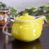 Japanese Tea Pot, Stylish Tableware, Kutani Pot, Yoshidaya Camellia and