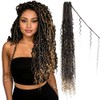Faux Locs with Curly Ends Soft Goddess Locs Crochet Hair
