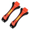 DRERIO 2 Pack Emergency Car Window Breaker 2 in 1Car