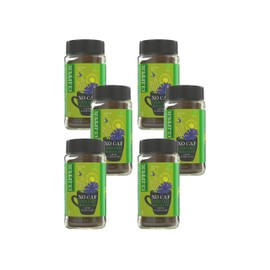 Clipper Organic NoCaf 100g | Caffeine-Free Coffee Alternative | Chicory, Barley & Fig | Smooth, Roasted Flavour | New Branding of Whole Earth Organic NoCaf | from SuperfoodUK (Pack of 6)