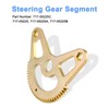 Misakomo 717-05225C 16" Mower Steering Gear Segment, Compatible with MTD