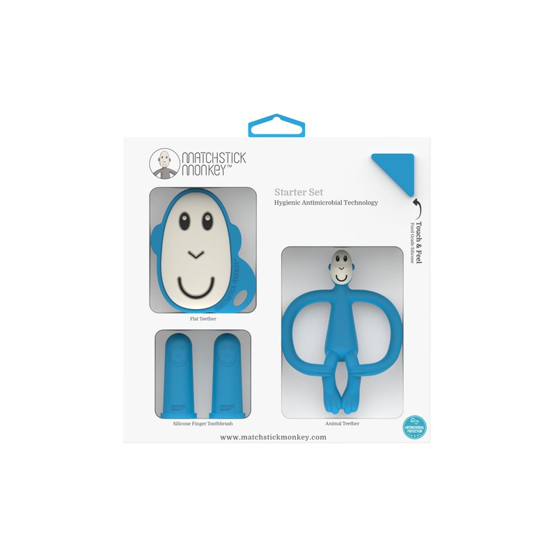 MATCHSTICK MONKEY Set de Mordederas de 3 Piezas