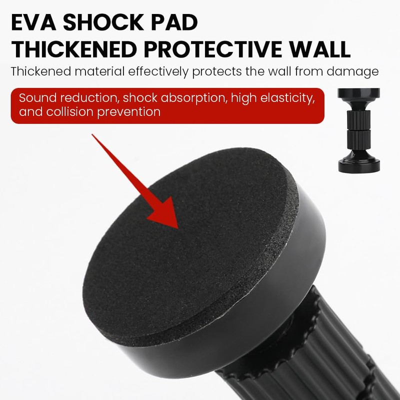 DSFSAEG 2Pcs Headboard Stoppers, Adjustable Bed Frame Anti Shake Tool,