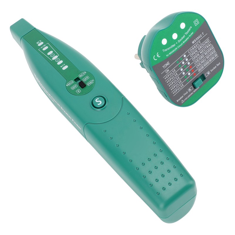 MS5902R Circuit Breaker Finder Multifunctional Fuse Socket Tester for Wall