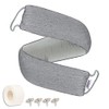 TORRAMI 36" Door Draft Stopper Under Bottom Insulation Noise Air Stopper 2.1LB,Door Snake Draft Guard Seal for Doors and Windows - Dark Gray