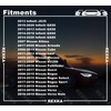 Rexka 10pcs Fender Liner Screws for Nissan Infiniti 01454-N5061 Cube