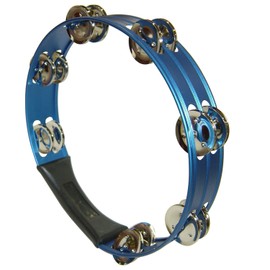 Kikutani Tambourine Aluminum 10" (Diameter Approx. 25cm) MM-14H Blue