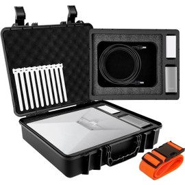 Durable Starlink Mini Storage Backpack with Waterproof Protection, TSA Lock & Charging Ports – Easy Carry Bag for Starlink Dish, Cables, Power Supply, Kickstand, and Accessories for Travel & Camping