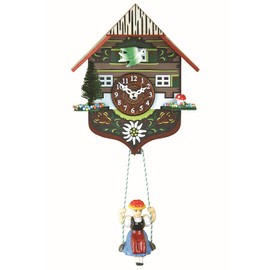 Trenkle Kuckulino Schwarzwalduhr Schwarzwaldhaus mit Quarzwerk und Kuckuckruf TU 2013 SQ