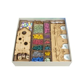 TowerRex Board Game Organizer for Wingspan Board Game Box, Wingspan Expansion, Wingspan European Expansion, Wingspan Oceania Expansion, Wingspan Eggs, Wing Span Board Game, Not for Asia Extension