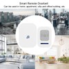 Wireless Smart Doorbell Remote 918.6ft Range Waterproof Door Chimes